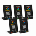 Pack x5 Sensores NFC + QR Google Maps Negro